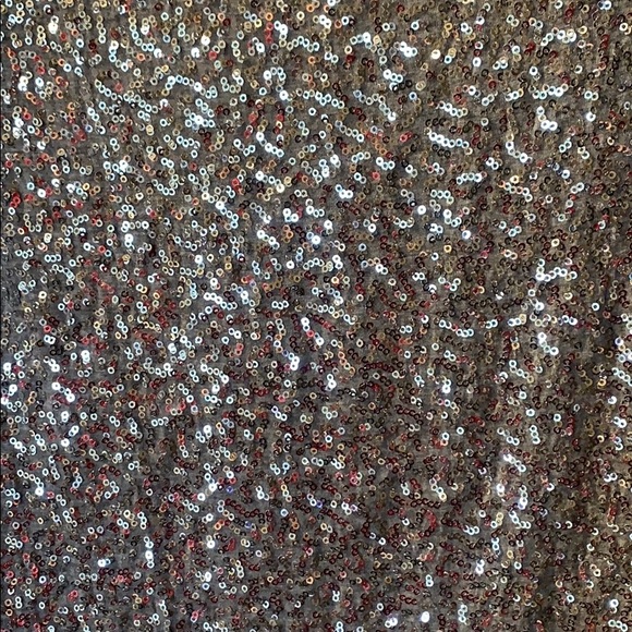 Jones New York sparkly gray blouse Large - Picture 3 of 4